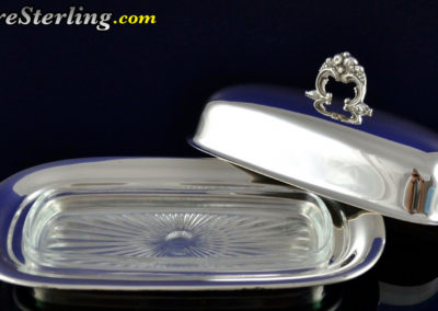 Reed and Barton Francis Sterling Silver Butter Dish