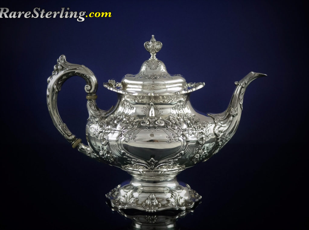 Reed and Barton Sterling Silver Francis Teapot RareSterling Antiques