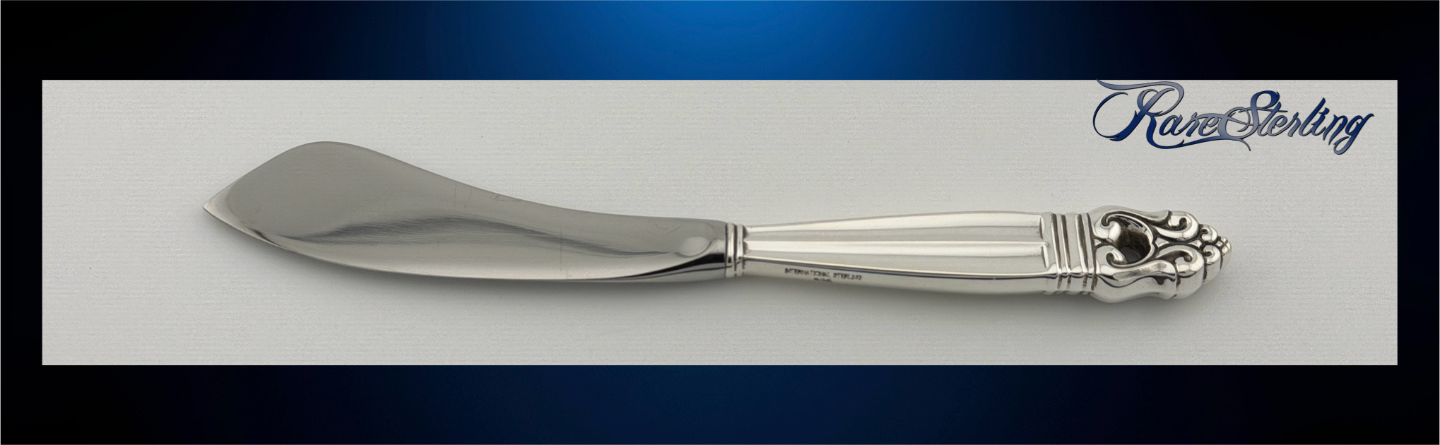 International Royal Danish Sterling Master Butter Knife