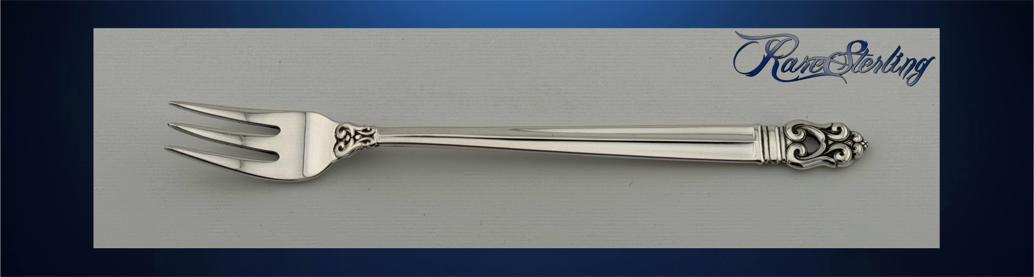 International Royal Danish Sterling Cocktail Fork