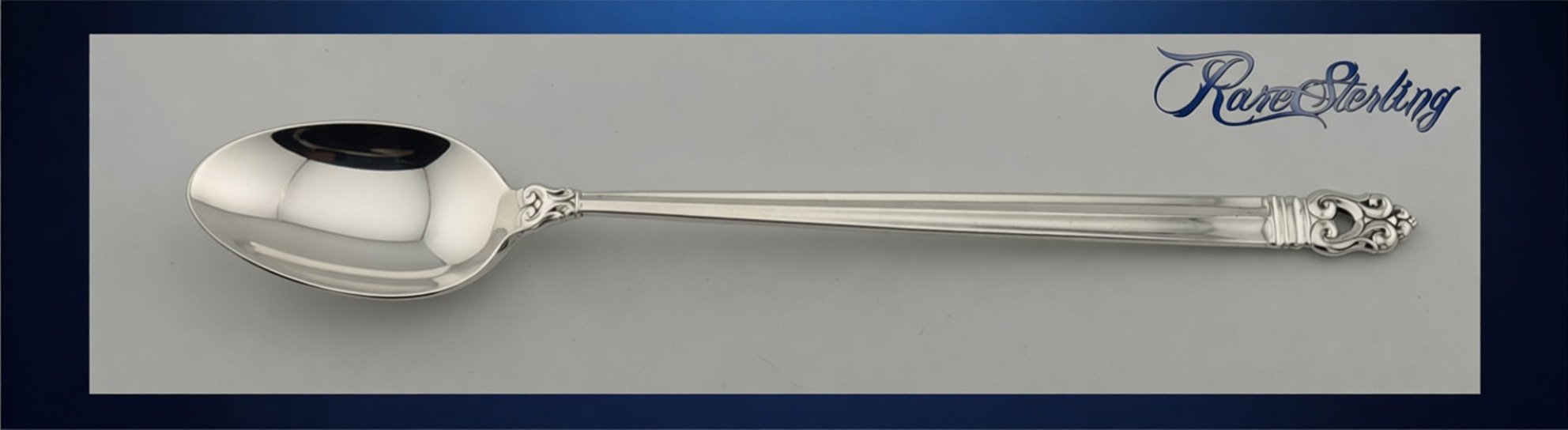 International Royal Danish Sterling Iced Tea Spoon