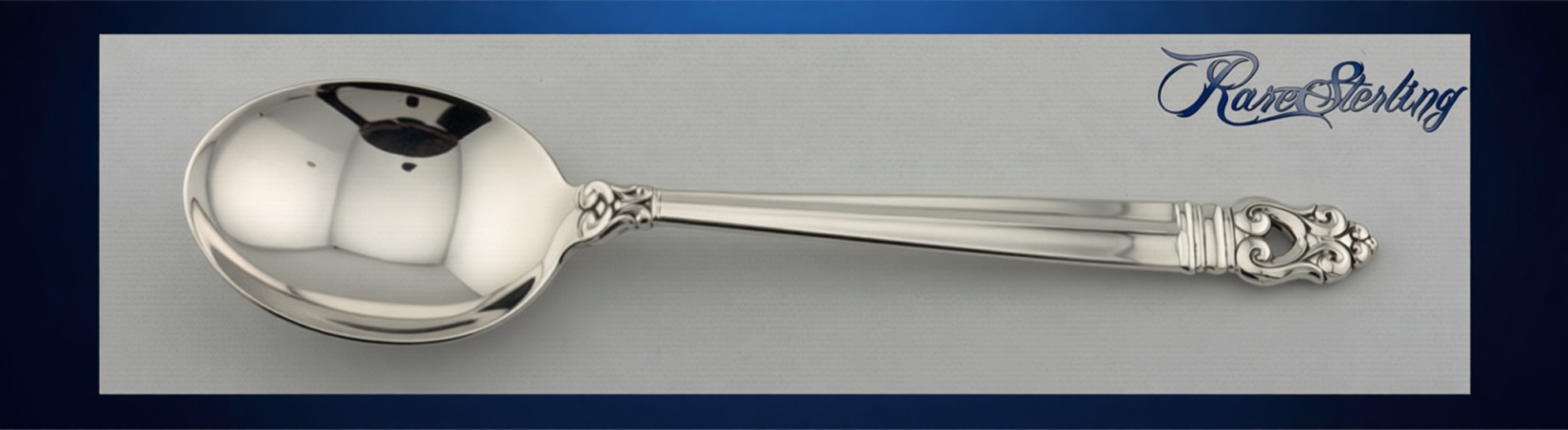 International Royal Danish Sterling Round Soup Spoon