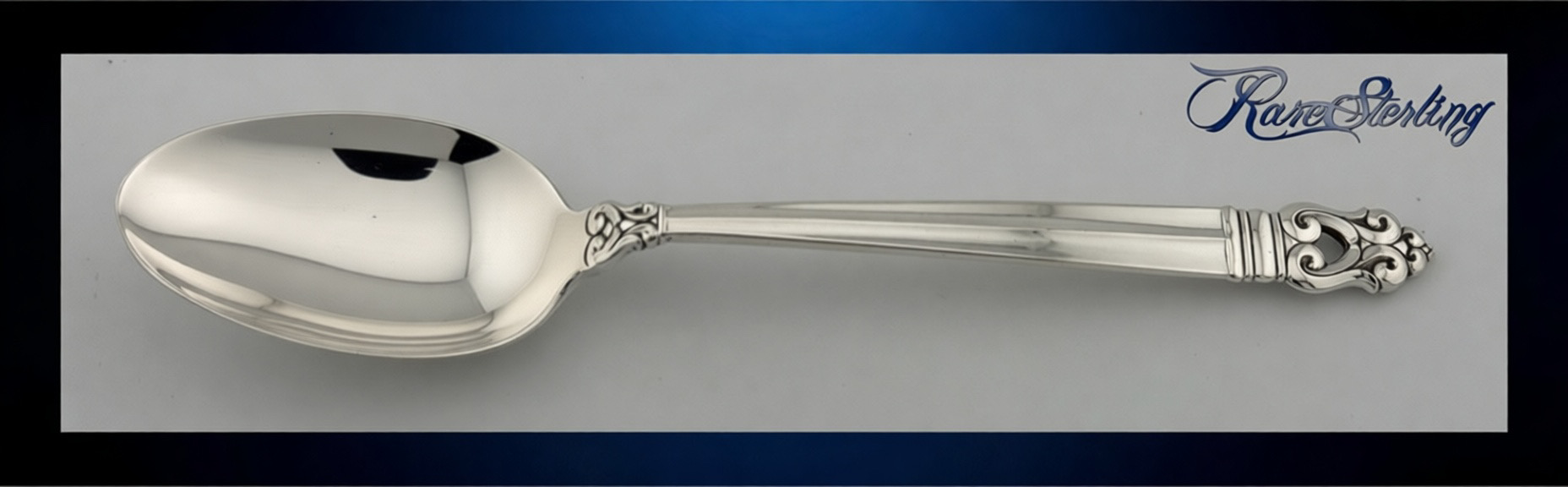 International Royal Danish Sterling Serving Spoon
