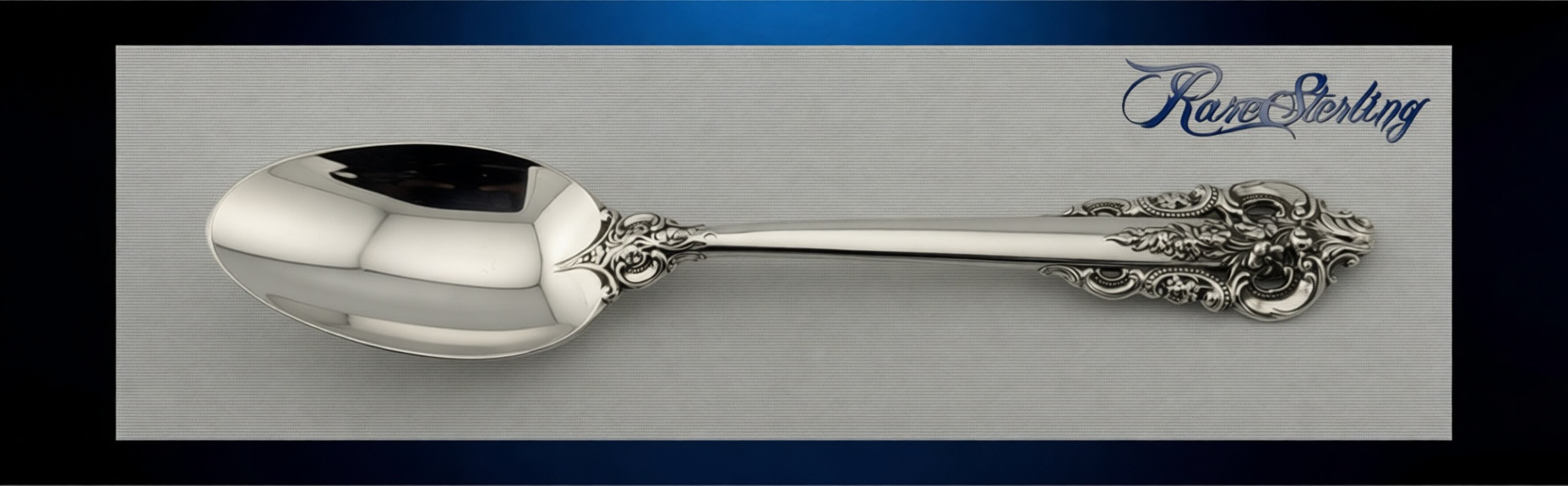 Wallace Grande Baroque Sterling Place Soup Spoon