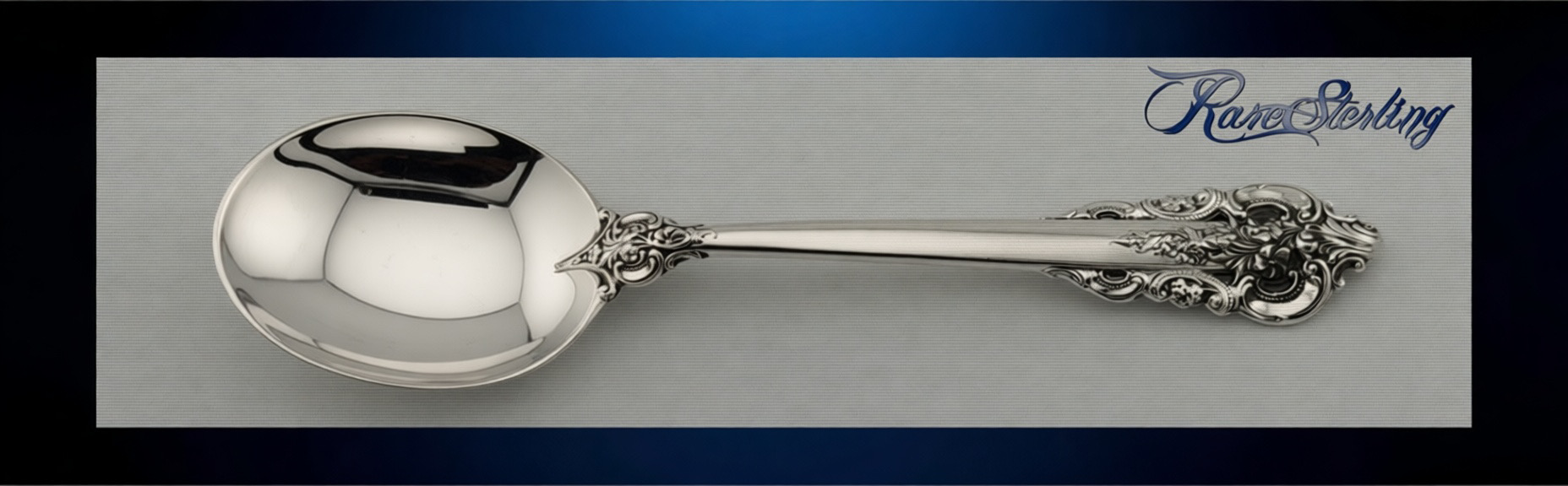 Wallace Grande Baroque Sterling Round Soup Spoon