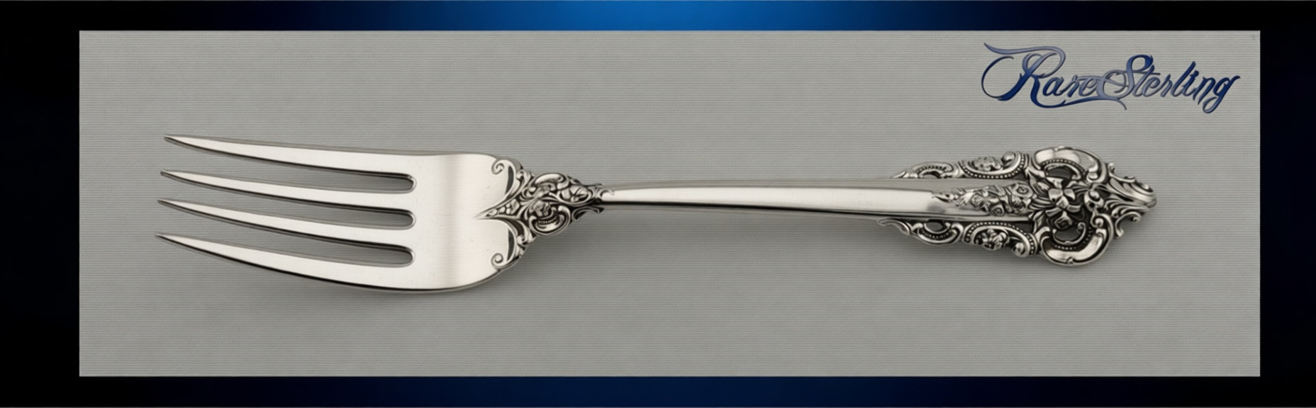 Wallace Grande Baroque Sterling Salad Size Fork