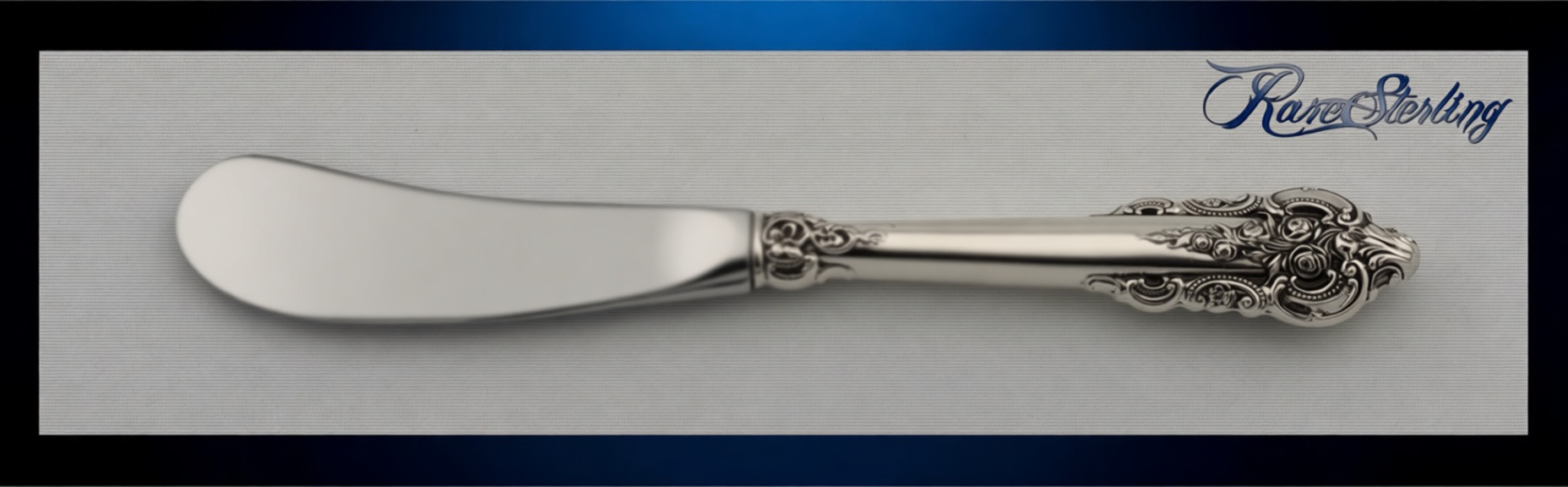 Wallace Grande Baroque Sterling Butter Spreader HH