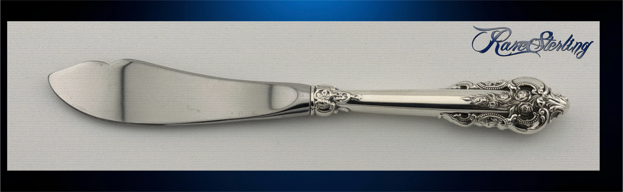 Wallace Grande Baroque Sterling Master Butter Knife HH