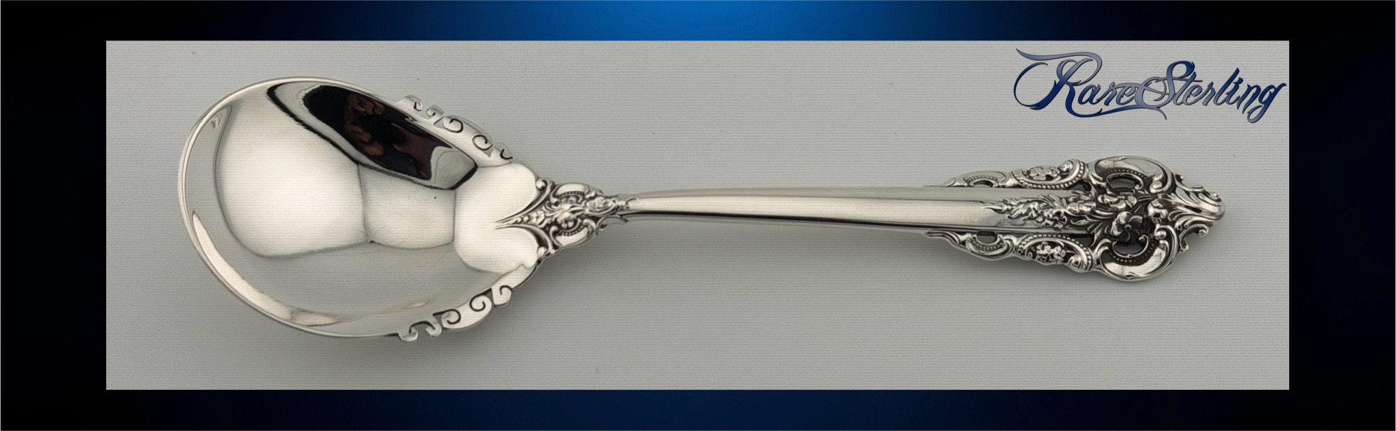 Wallace Grande Baroque Sterling Sugar Spoon