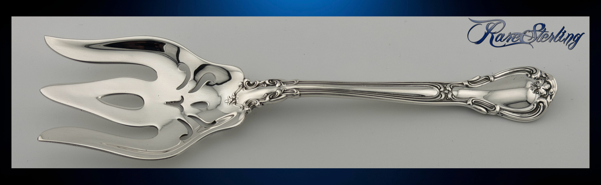 Gorham Chantilly Sterling Silver Large Serving Fork