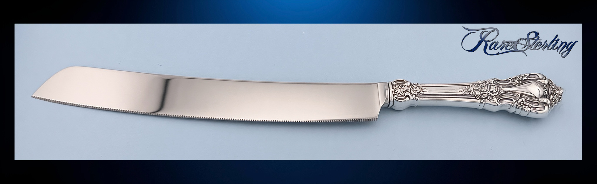 Lunt Eloquence Sterling Silver Bread Knife