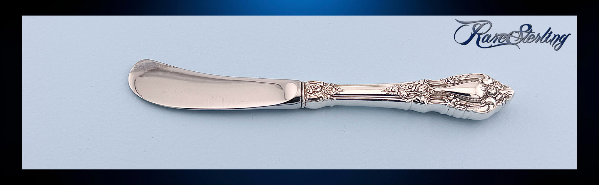 Lunt Eloquence Sterling Silver Butter Spreader Paddle Blade