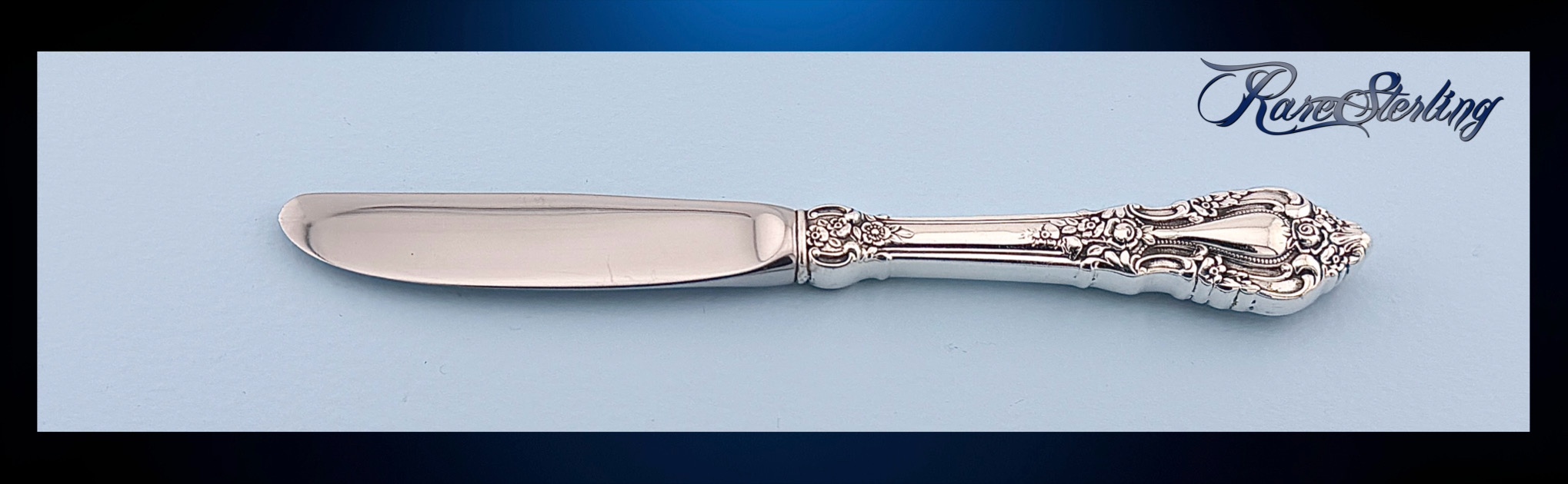 Lunt Eloquence Sterling Silver Butter Spreader Modern