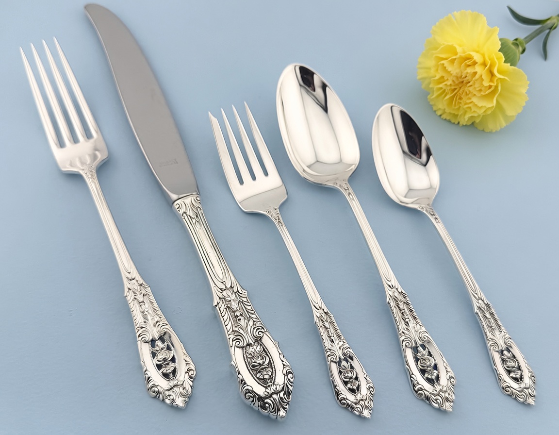 Wallace Rosepoint Sterling Silver