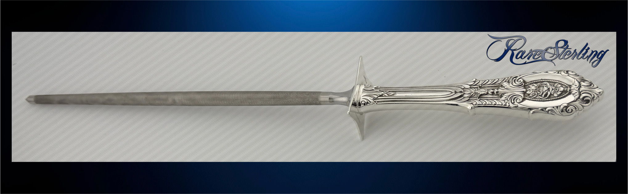 Wallace Sterling Silver Carving Knife Sharpener