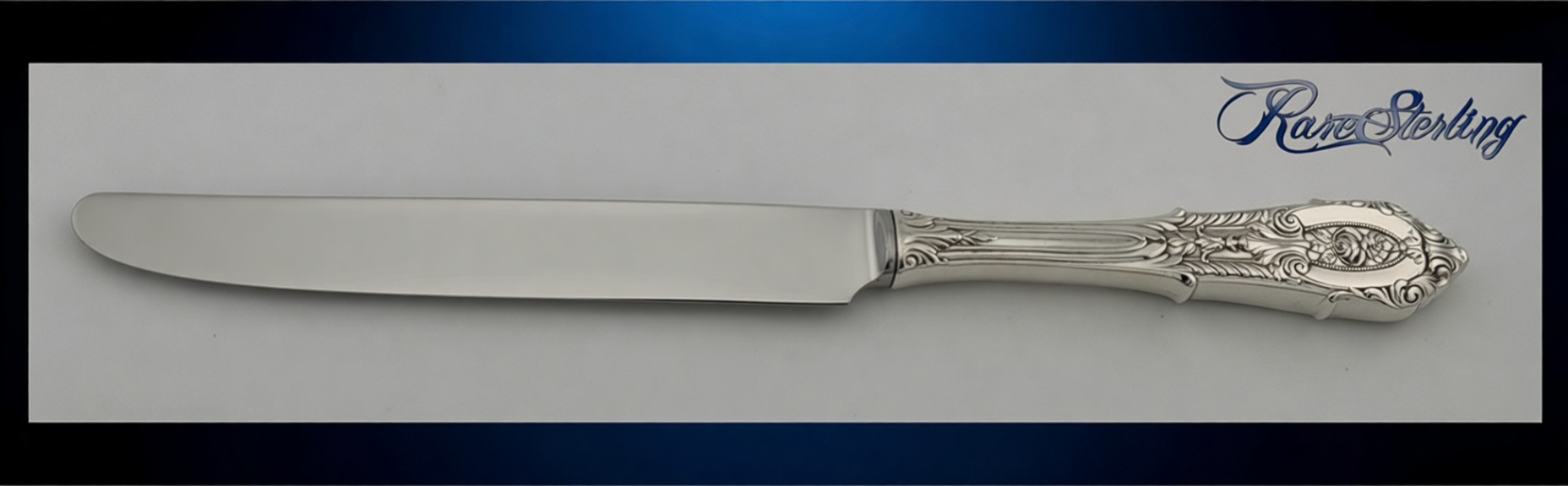 Wallace Sterling Silver Dinner Size Knife, French Blade