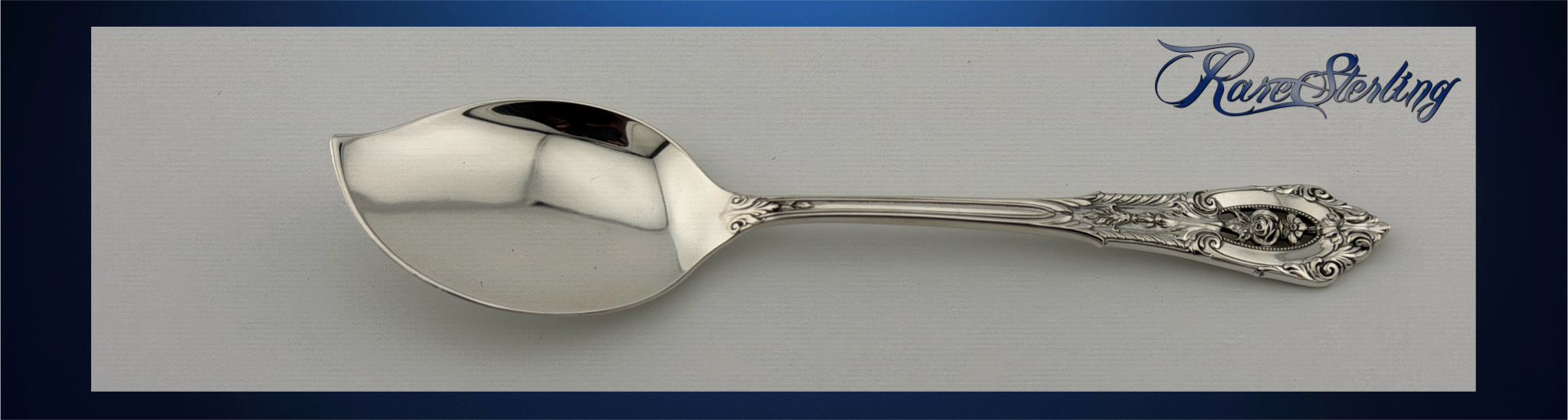 Wallace Sterling Silver Jelly Server