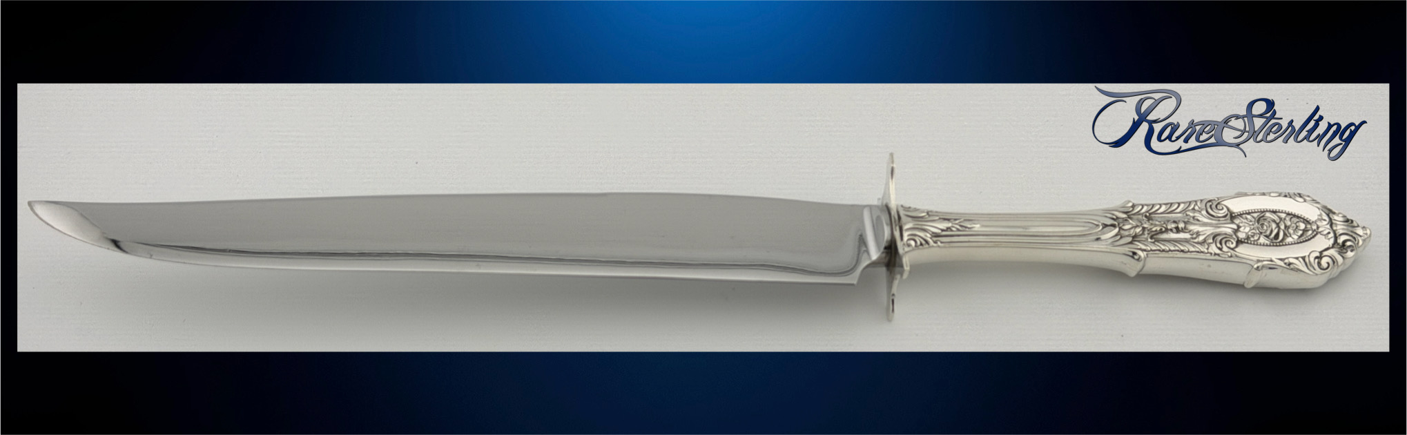 Wallace Sterling Silver Roast Carving Knife