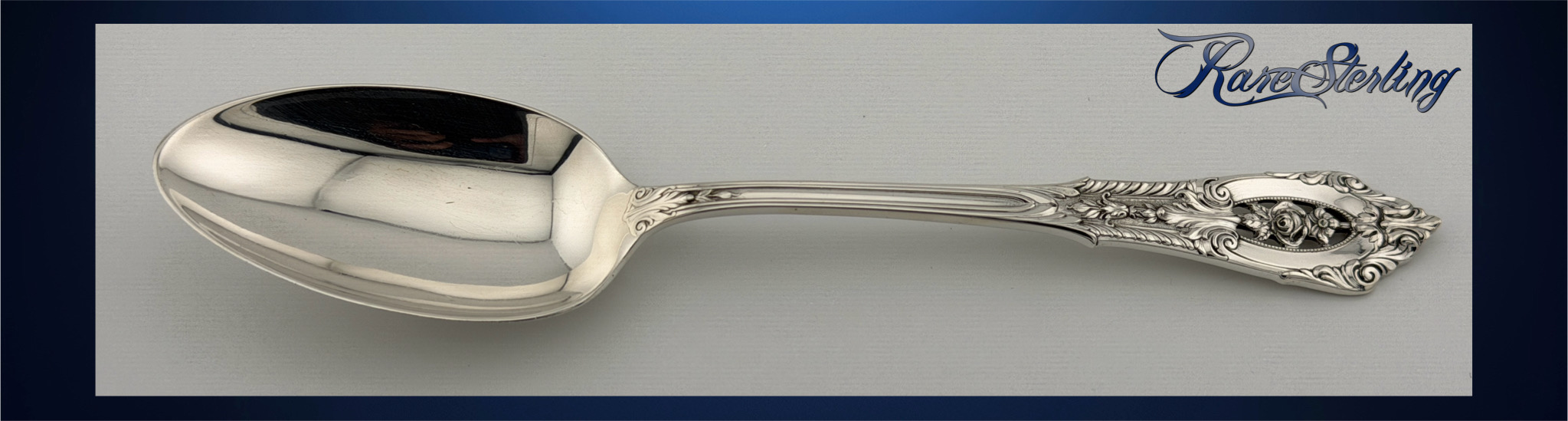 Wallace Sterling Silver Serving Spoon