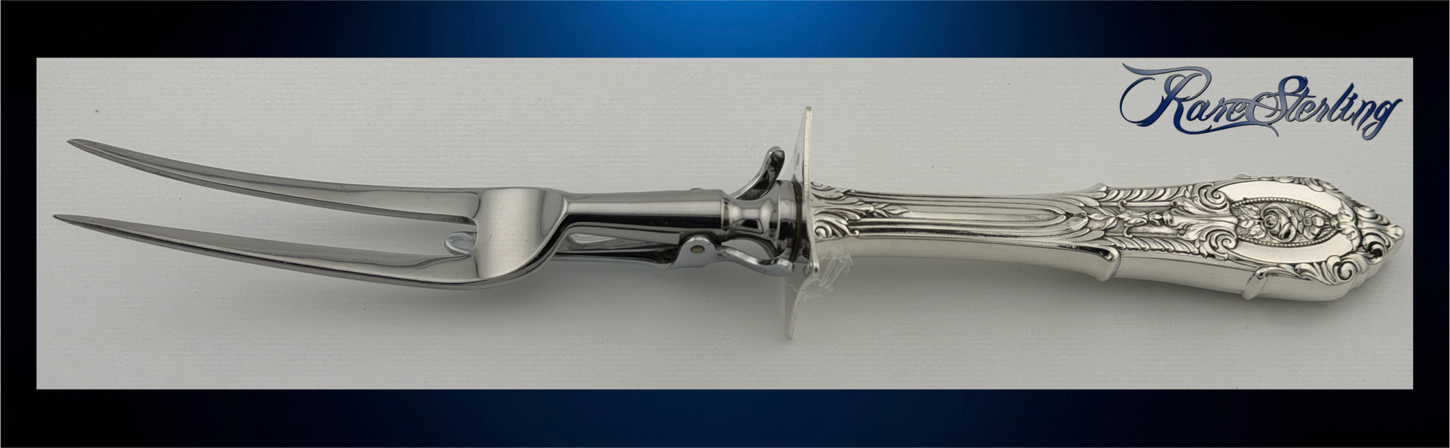 Wallace Sterling Silver Turkey Carving Fork