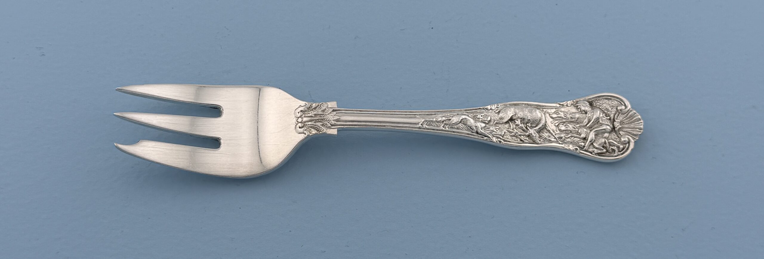 Paul Storr Sterling Silver Seafood Cocktail Fork Wallace Grande Baroque Sterling Dinner Size Fork